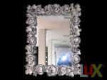 Rectangular Mirror. Colorful paper mache 130x100.. | IVORY